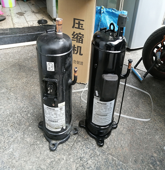龙川中央空调压缩机的更换维修